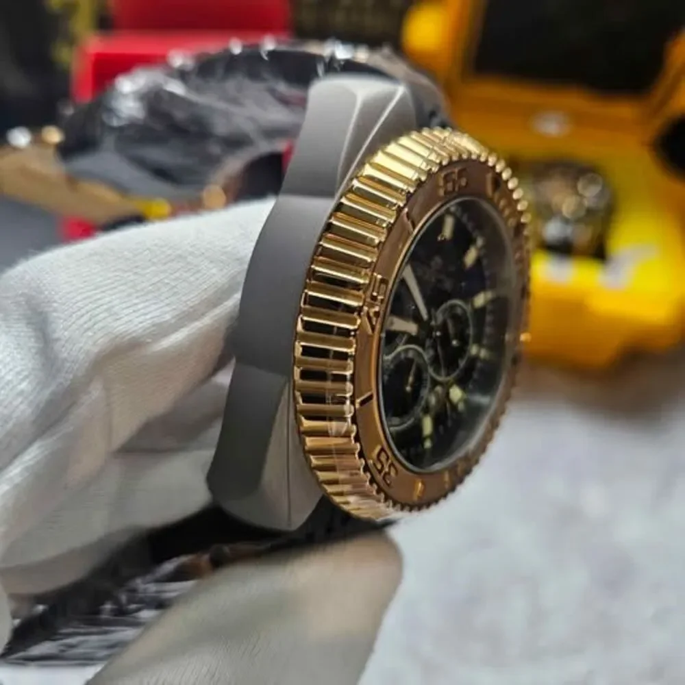 Invicta Coalition Forces Men's Watch - 50mm, Black, Gold